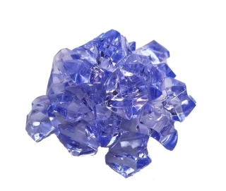 Krystaly pvc 260g sv.modrá
