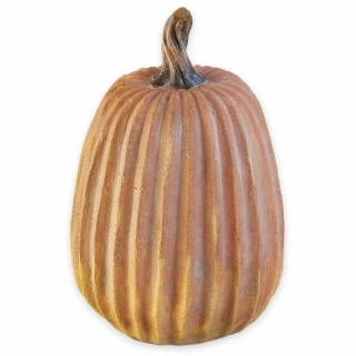 Dýně keramika 36cm sv.oranžová