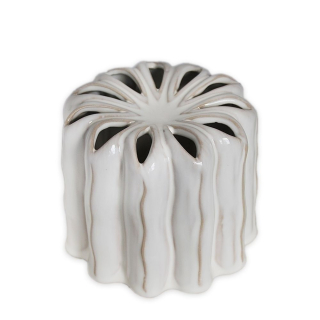 Váza porcelán 15cm krém