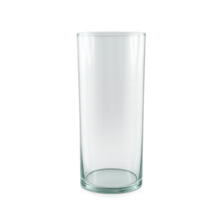 Válec recyklované sklo pr.20V40cm čirá