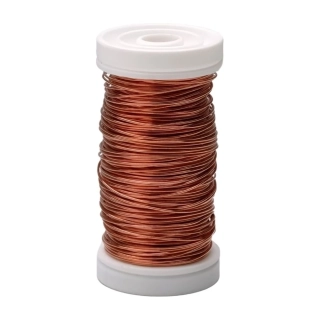 Floristický drát měděný 0,3 mm – 50 g (70 m)